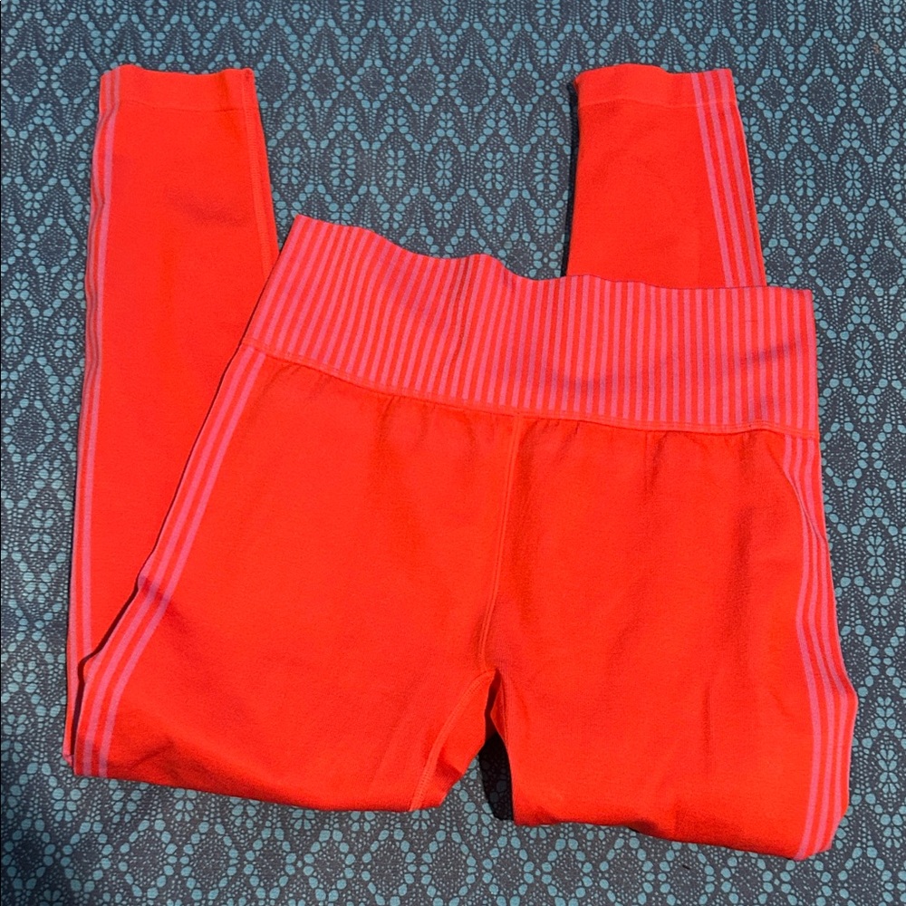 Sage Bright Red Leggings
